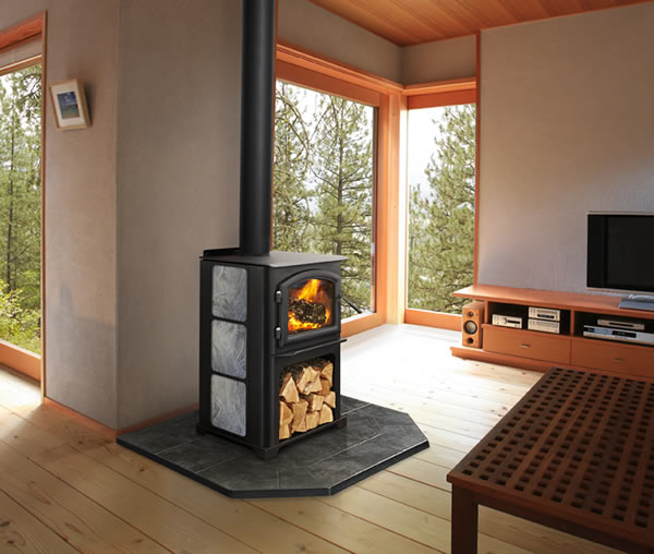 wood burning stove
